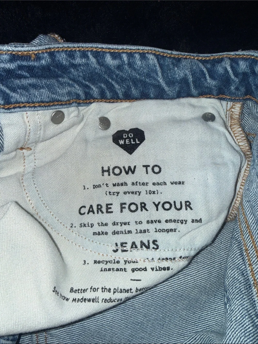Madewell Relaxed Mid-Length Denim Shorts – Size 29